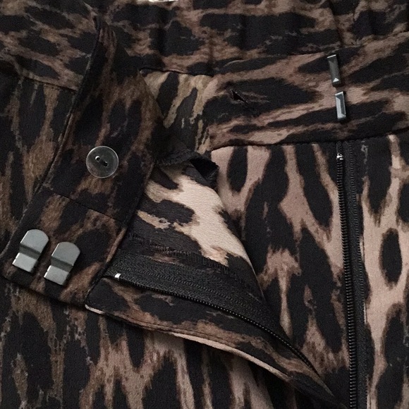 Vince Camuto leopard print pants NWT - Picture 3 of 6